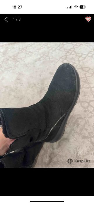 Сапоги Ecco 38-39рр