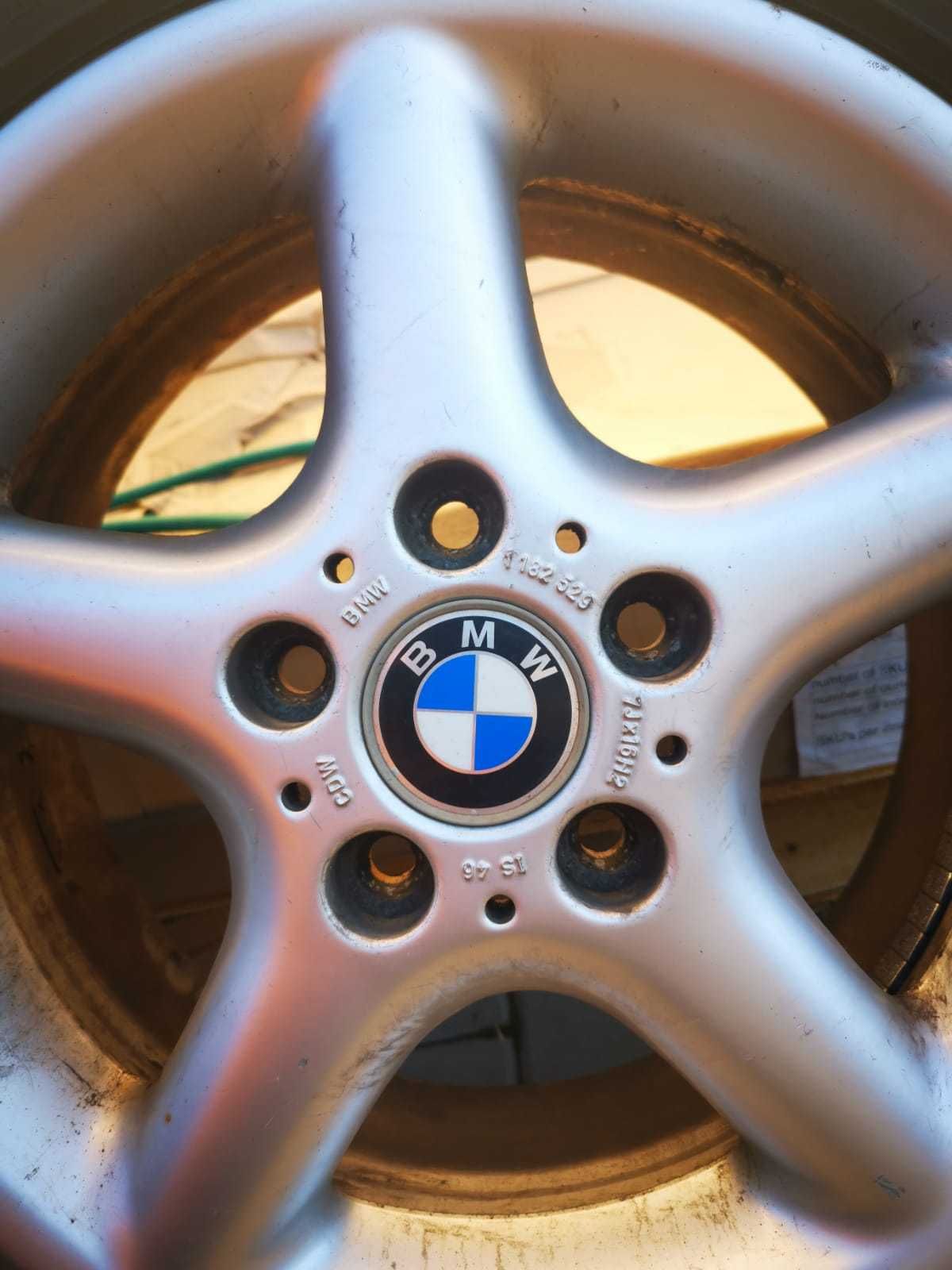 Jante aliaj BMW seria 3 R16 7JX16H2 IS46 cu anvelope 205/55 R16 91V