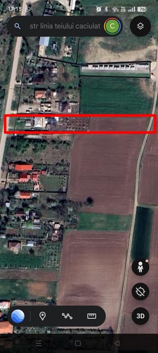 Vand teren in apropiere de Bucuresti  ,  Caciulati/ Moara Vlasiei