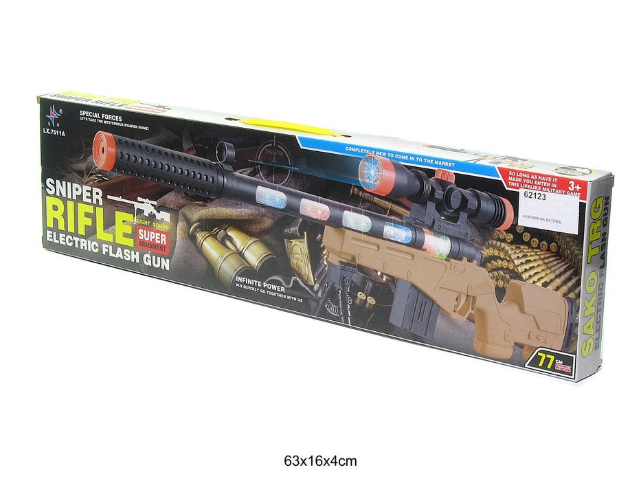 Kalashnikov elektro o'yinchoq avtomati