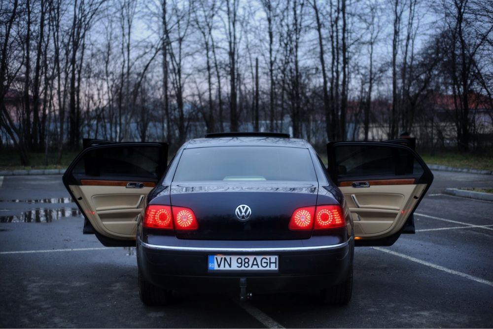 Phaeton vw SoftClose Trapa Carlig Distronic Proprietar Masaj