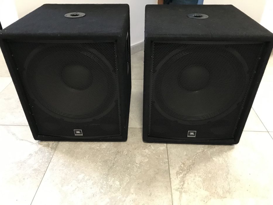 Vand 2 basi pasivi bass JBL JRX 218S - NOI in CUTIE