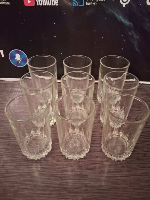 Продам стаканы 9 штук.