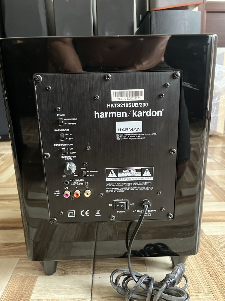 Subwoofer Harman Kardon 210 sub