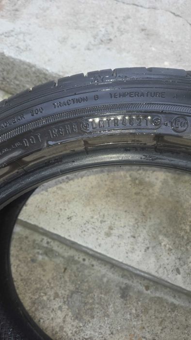 Летни гуми 225 45 R17 с борд, DOT 4223 и 4821