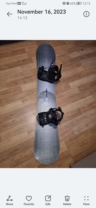 Placa snowboard NITRO 166W cu legături Nitro