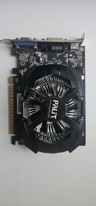 Видеокарта Palit GeForce GTX 650, 1GB GDDR5. Рабочая, тест.