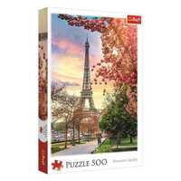 Puzzle - Turnul Eiffel, 500 Piese