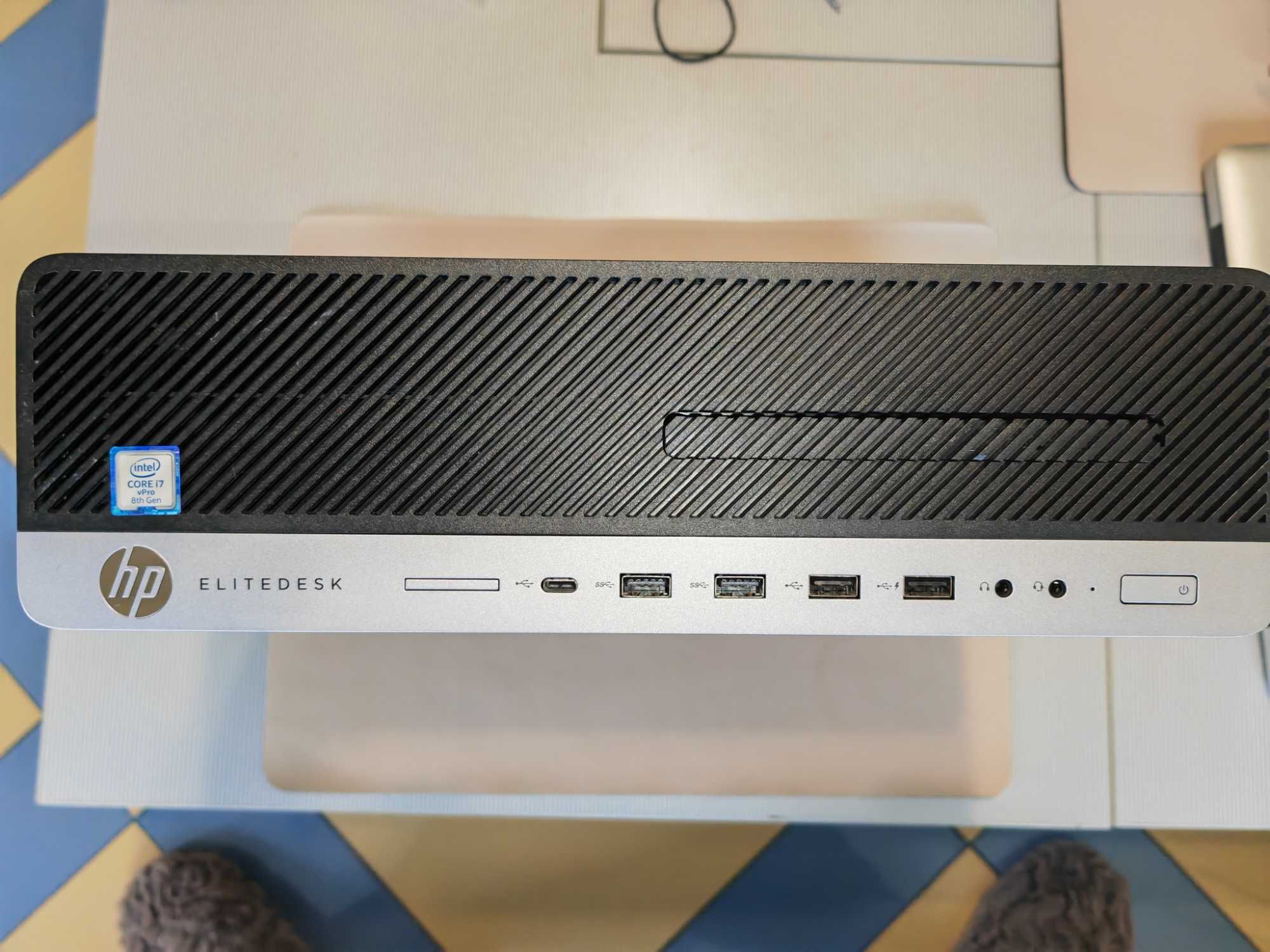 HP EliteDesk 800 G4 SFF, i7-8700,3.2GHz,Ram-32GB DDR4