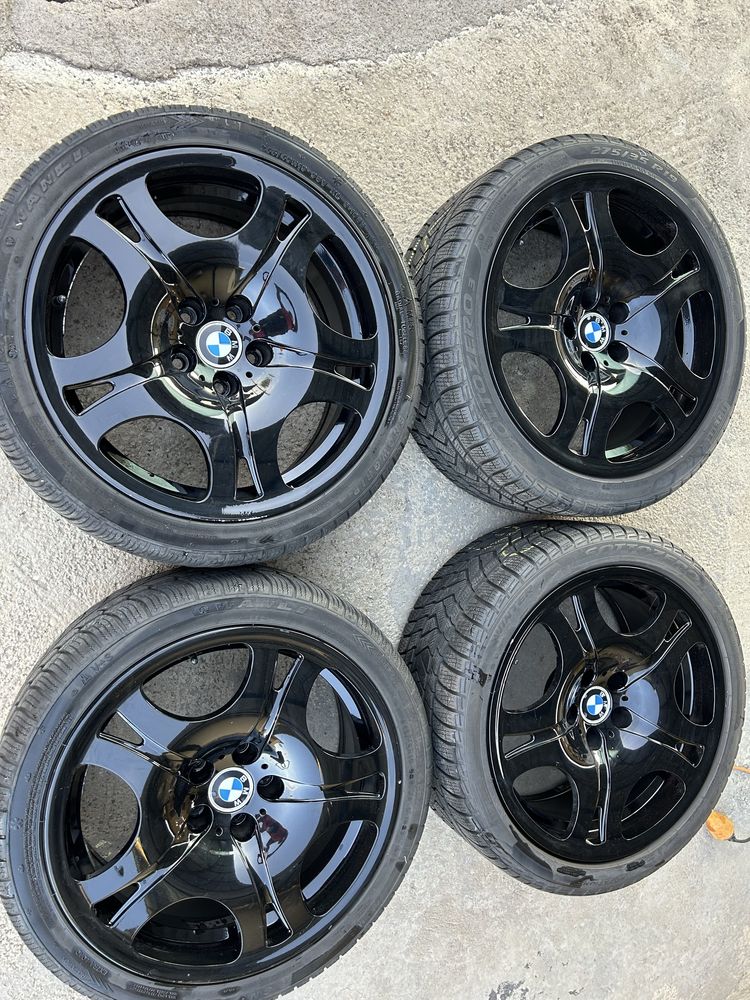 5х120 19 ски оргинални BMW спорт пакет ЕТ 14 задни ЕТ 18