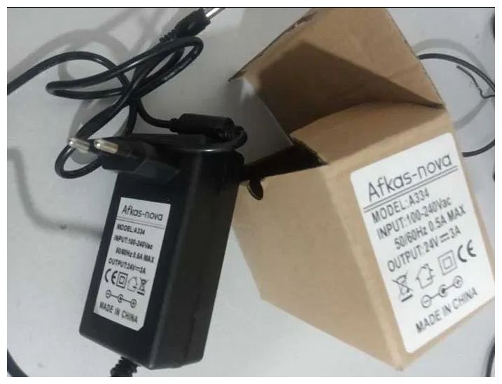 24 вольта и другое напряжение есть - блок питания, зарядка