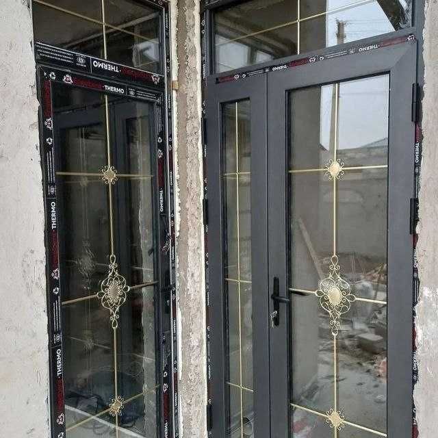 Акфа дверь Акфа окно Витраж Термо Akfa eshik rom Termo Kaliyonniy oyna