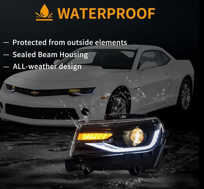LED фарове Chevrolet Camaro 2014-2015
