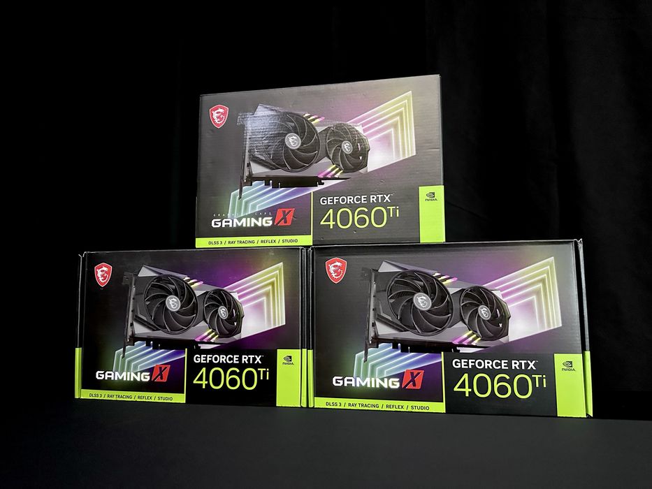 Новая Видео карта MSI RTX 4060Ti Gaming X 16GB New