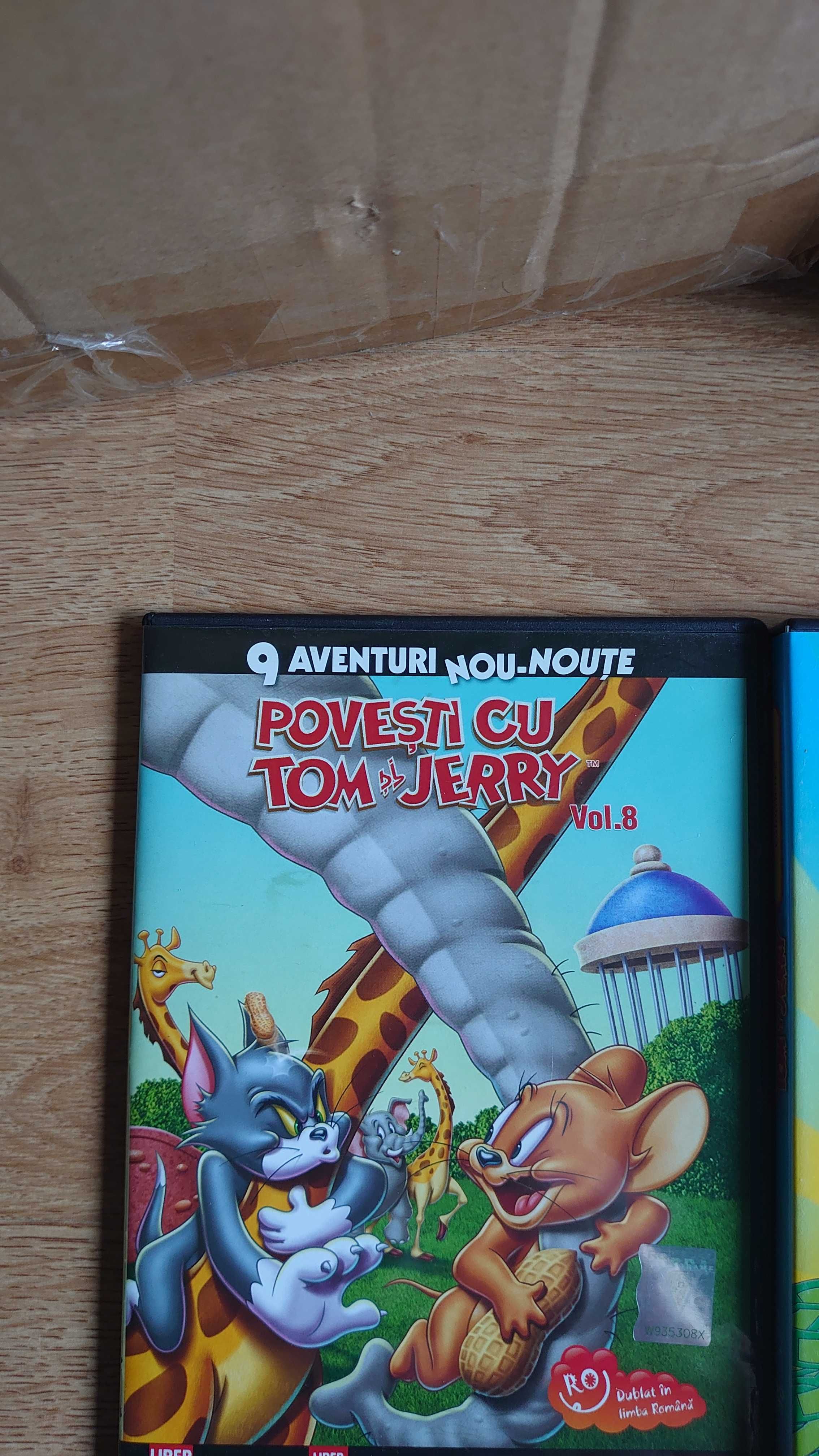 DVD-uri cu Tom si Jerry și Asterix Originale