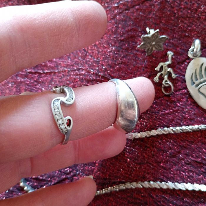 Сребърна висулка меча лапа