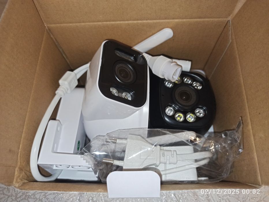 Двойна външна камера ICSee 4K UHD