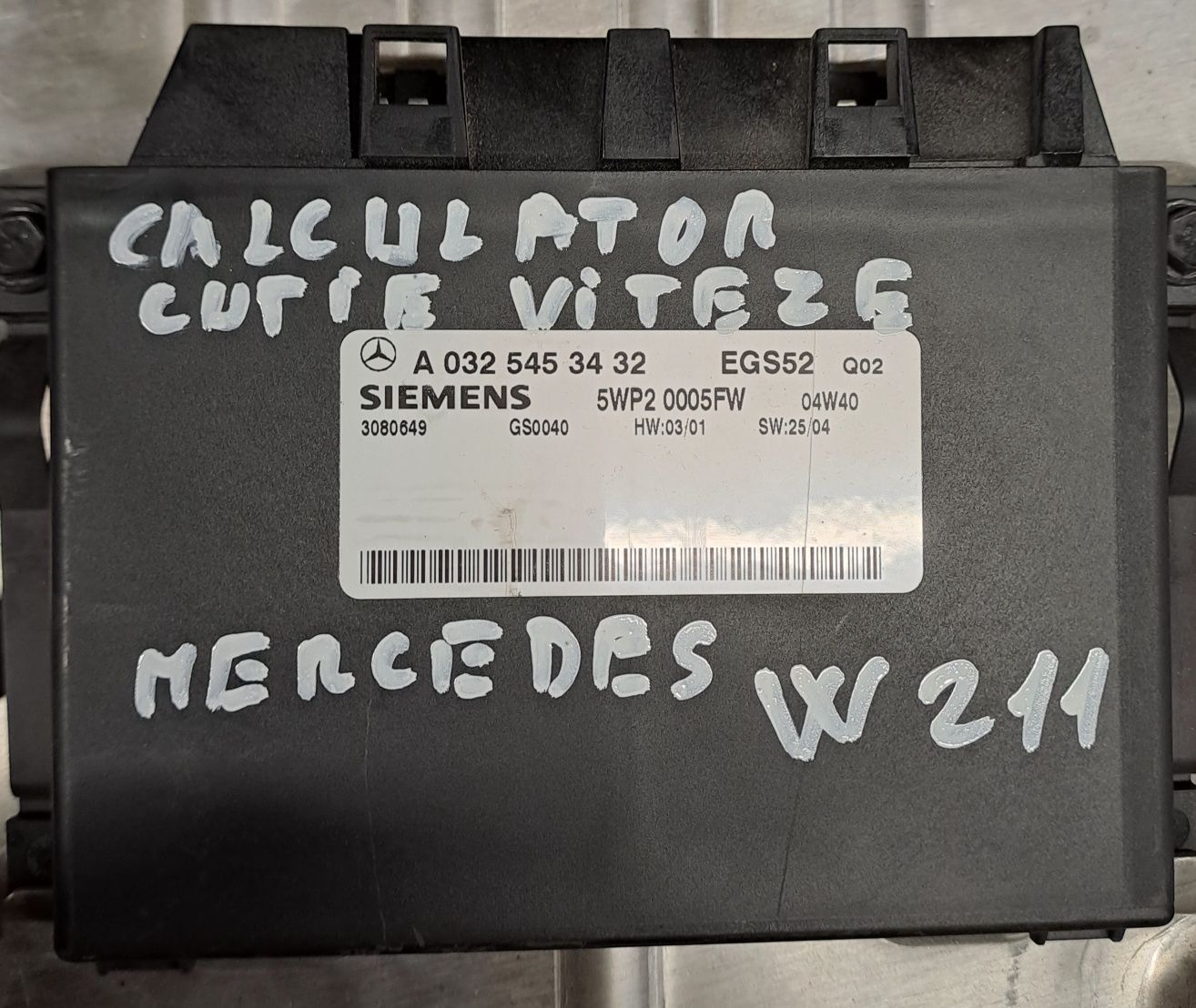 Calculator cutie Mercedes E-Class (2002->) [W211] a0325453432