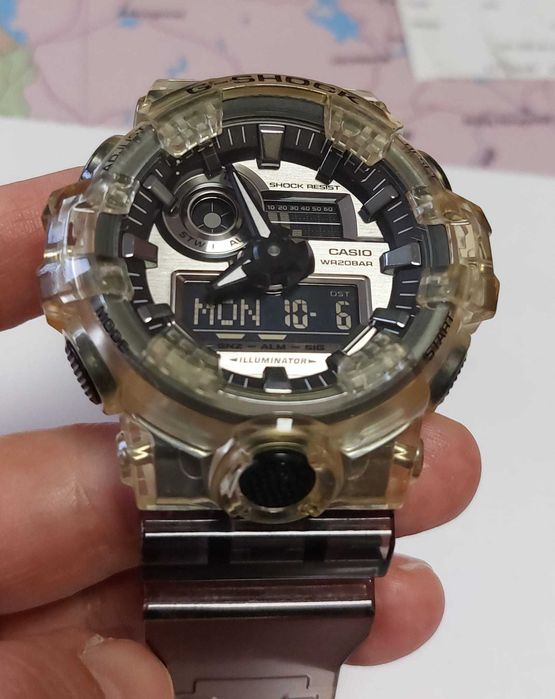 Ceas Casio G-Shock, Quartz, Gri