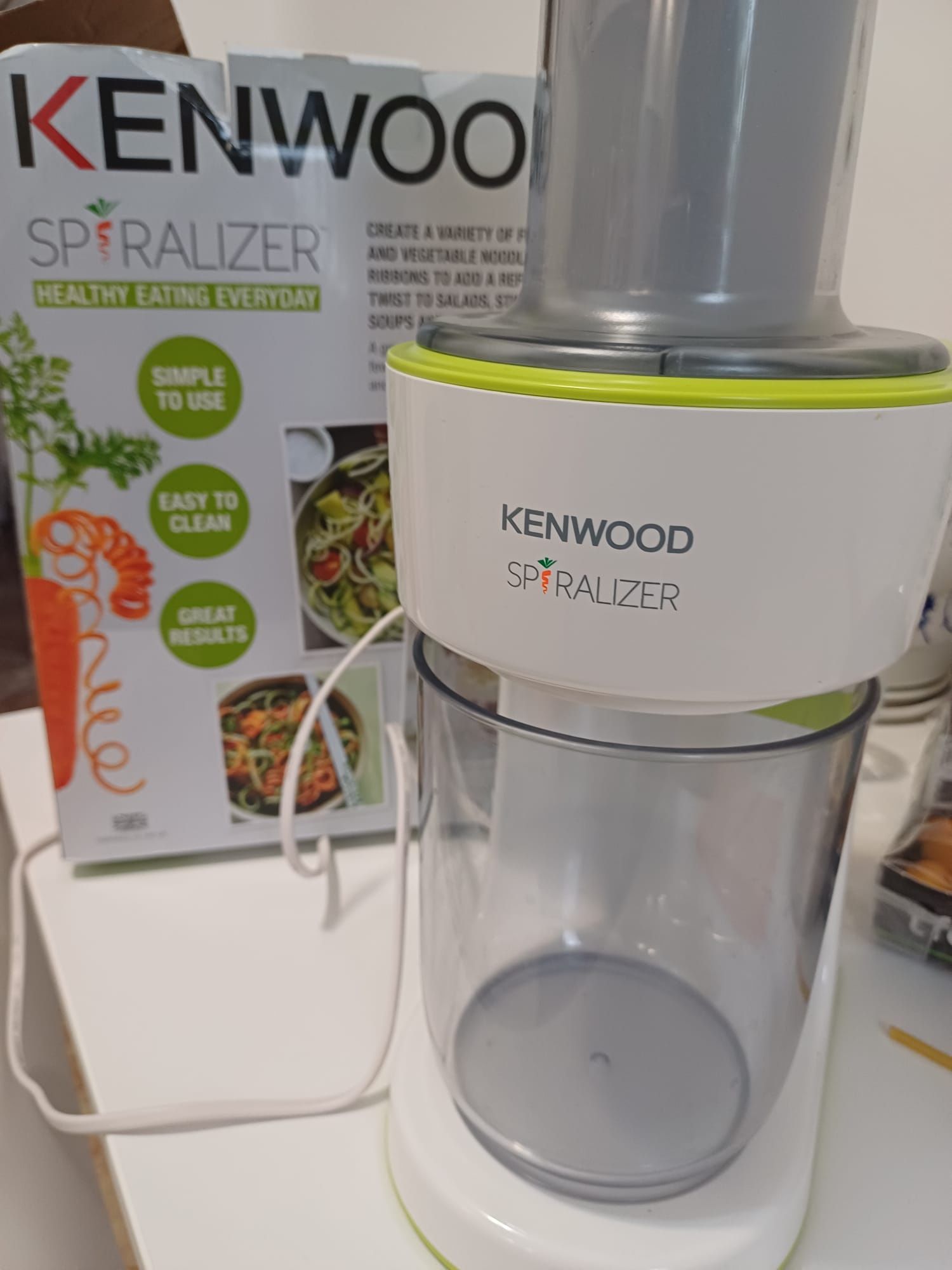 Spiralizator electric pentru legume/fructe - Kenwood
