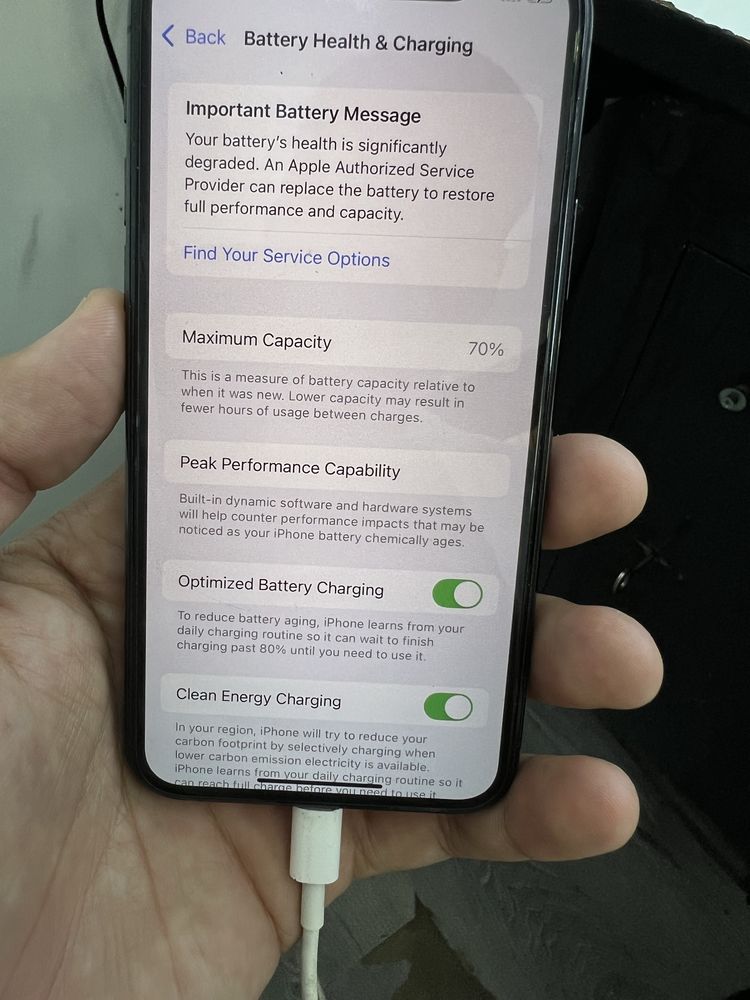 IPhone 11 pro 256 gb bat 70% без коробка