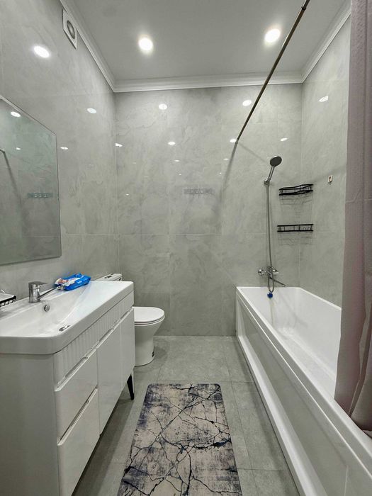 Продаётся 1-комнатная 45м2 в ЖК «NRG Qorasuv», Карасу 6 напротив