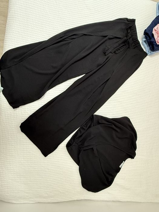 Zara Къси Дънки , пола панталон  , лятна дълга пола  , екип