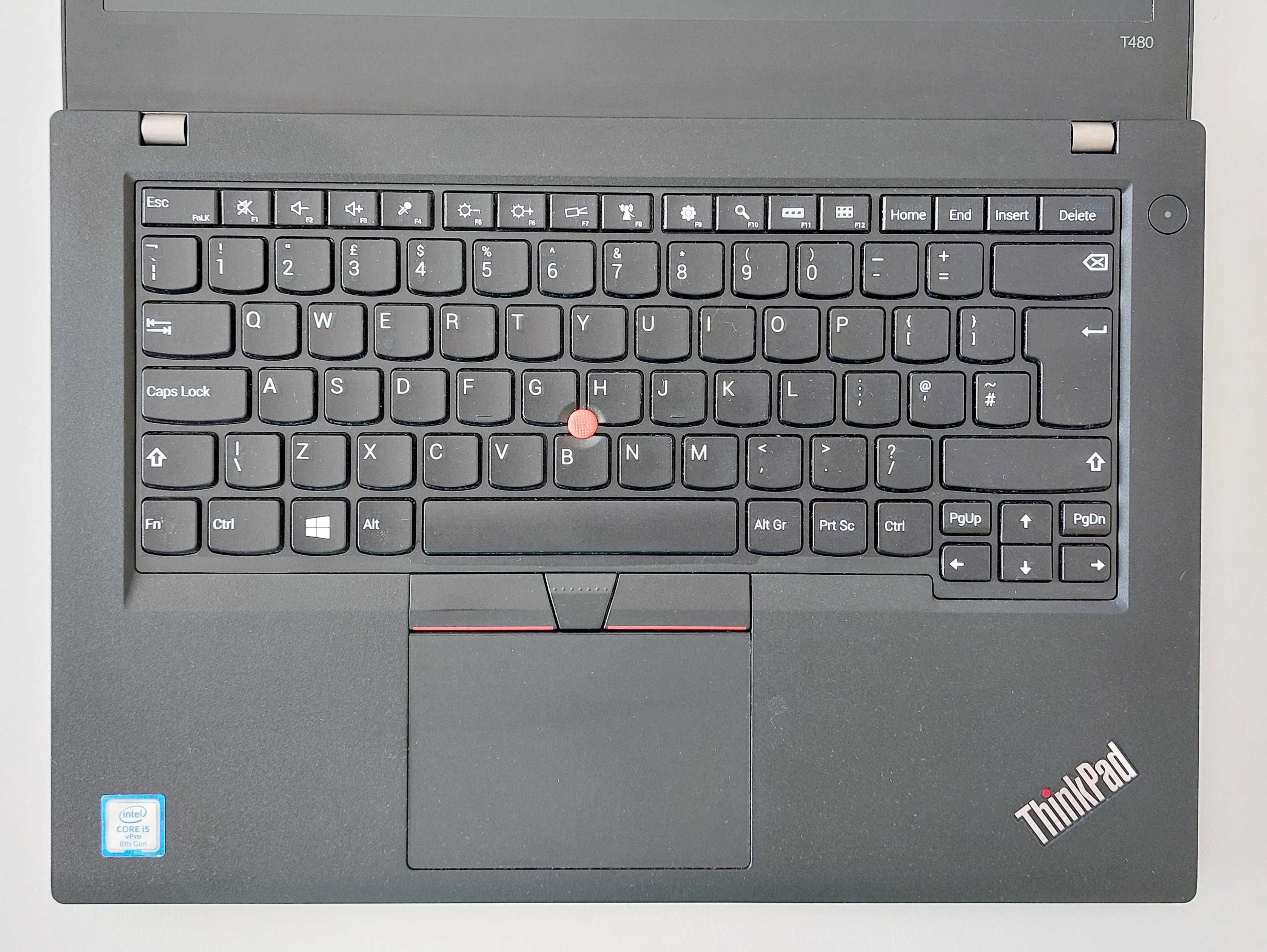 Lenovo Thinkpad T480 i5-8350U 16GB DDR4 256GB Nvme 1920х1080 14''IPS