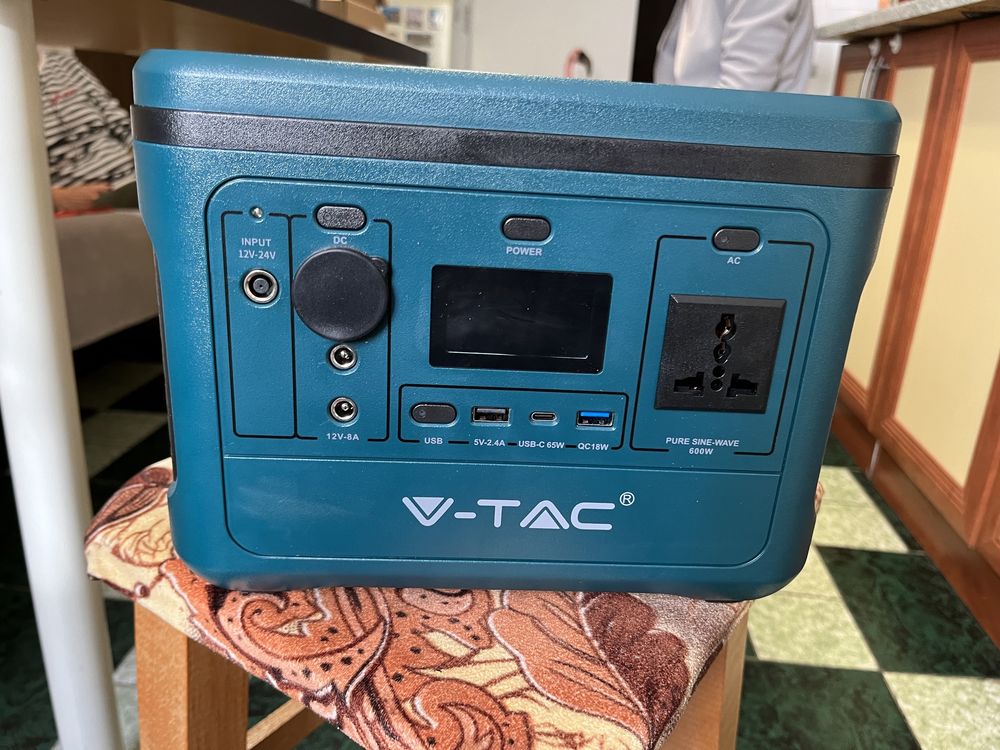 V-Tac VT-606 - Statie de incarcare portabila 568Wh, multifunctionala