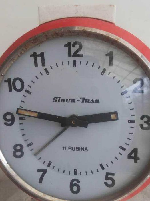 Ceas desteptator de  masa , mecanic Slava - Jnsa