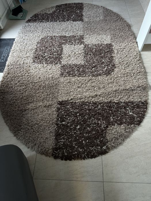 Продам овальный, ворсовый ковер