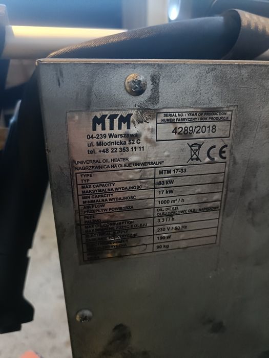 Soba ulei ars , uzat mtm 17-33