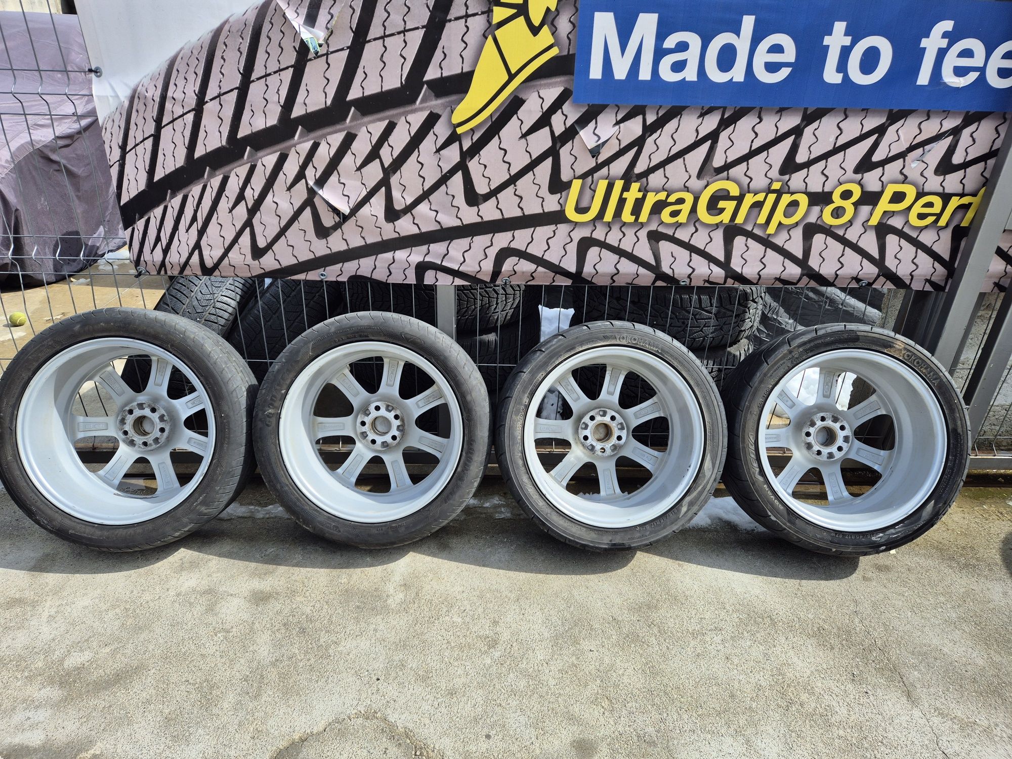 Джанти Autec 17 цола , 5х100 , 7j ,et40 , 225/45/17 Toyota  Vw Audi