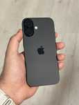 iPhone 16 / 128 GB / Baterie 100% / 36 Cicluri / Ca nou / Negru
