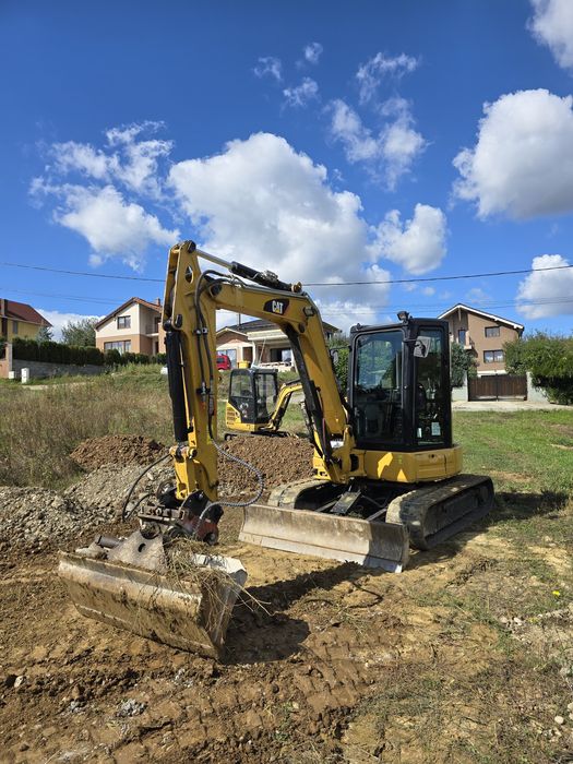 Miniexcavator Caterpillar 305 E CR 5 t YANMAR KUBOTA VOLVO