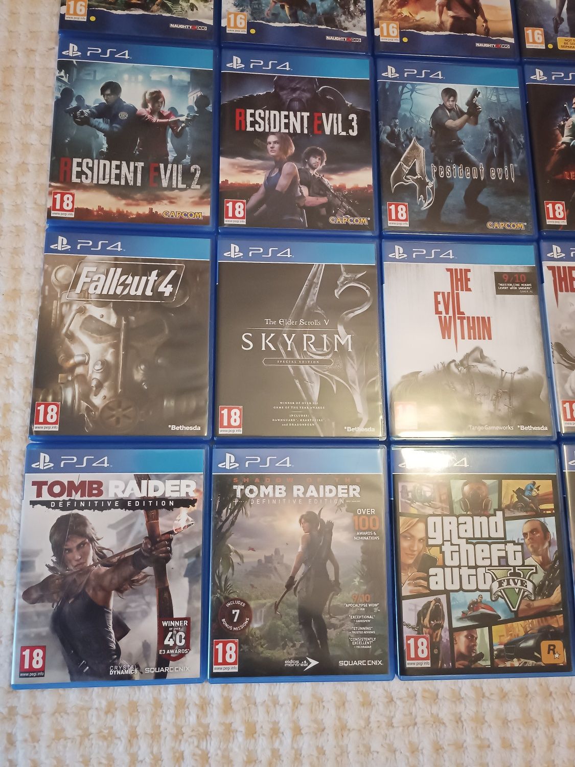 PlayStation 4 игри PS4 по 20 лв (60 игри - Перфектно Състояние)