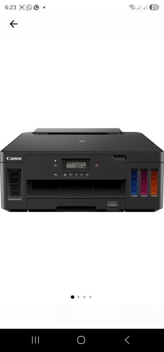 Imprimanta inkjet color Canon PIXMA G5040, Duplex, Retea, Wireless, A4