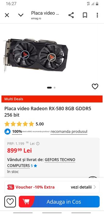 Pc nou facut in ianuarier pe piesee!