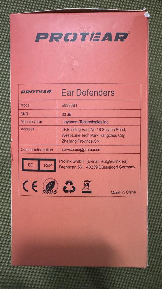 Антифони Protear bluetooth & radio