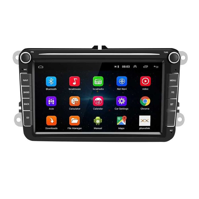Navigatie Android Dedicata 8Inch 4GB 64 GB,VW/Skoda/Seat/Passat/Golf
