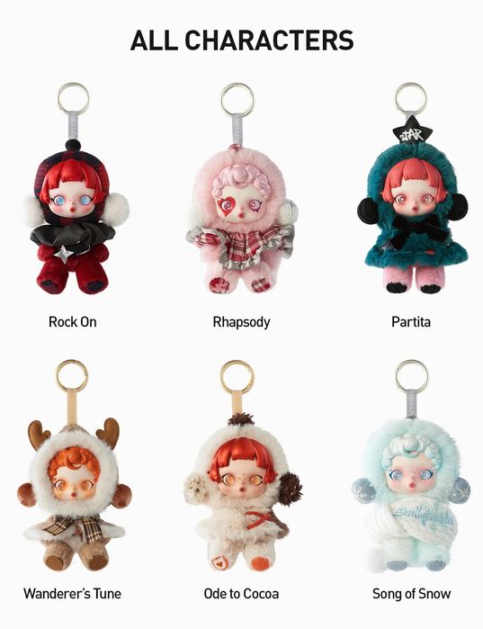 SKULLPANDA Winter Symphony Series - Blind Box - POP MART, 100% AUTHENT