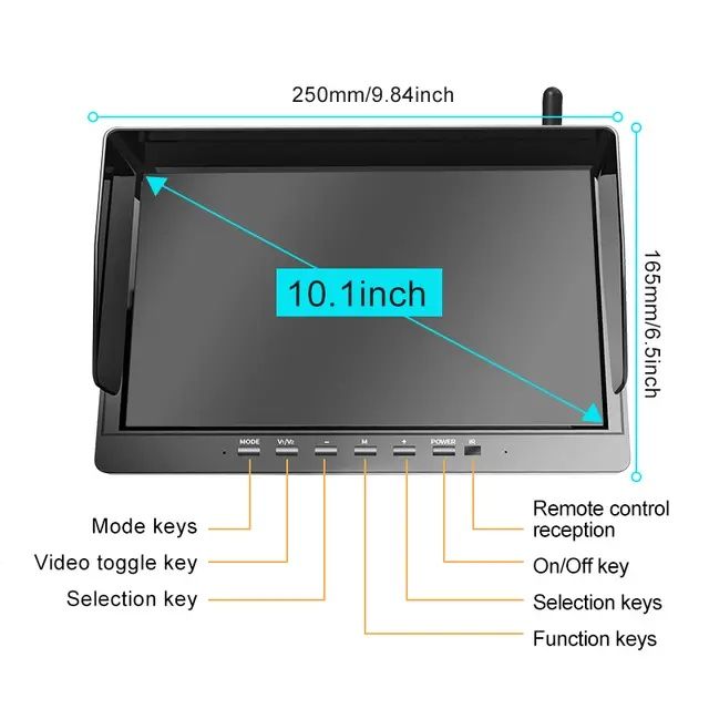 360 градус Беспроводной видео регистратор для грузовых автомобилей и т