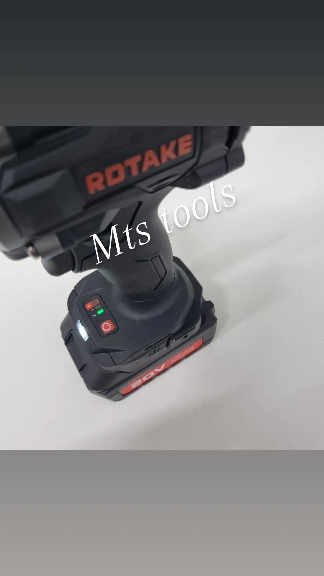 Pistol impact 1/2 rotake 20V 4.0 Ah 2 acumulatori 1080Nm