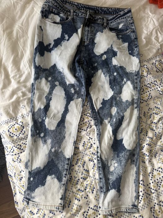 Шарени ефектни дънки