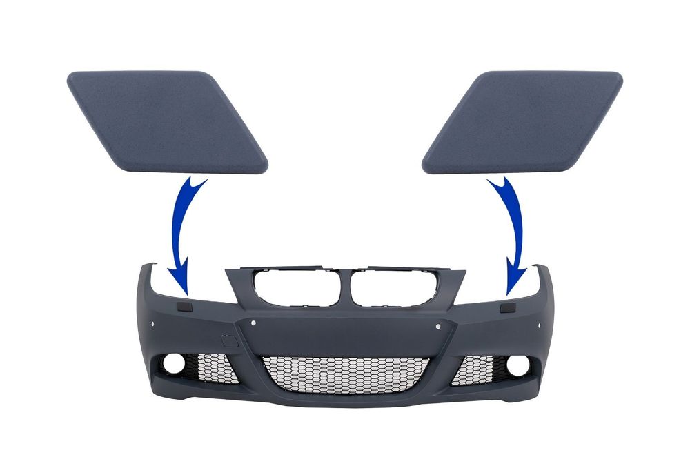 Capace Spalatoare Faruri Bara Fata compatibil cu BMW Seria 3 E90 E91 L
