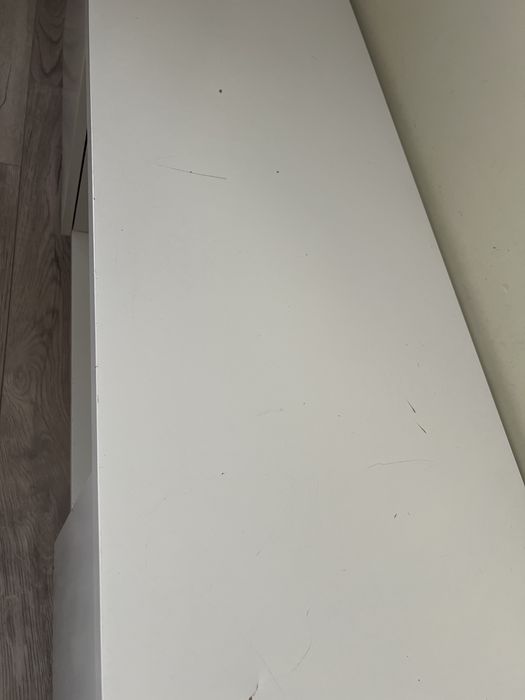 Comoda TV MDF cu 2 sertare Alba