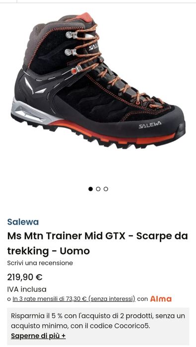 Bocanci Salewa Mountain Trainer Mid GTX Noi, ghete all season Gore Tex