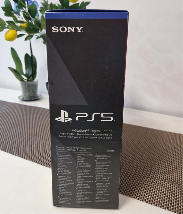 Consola PlayStation 5 Slim Digital Edition Sigilata //