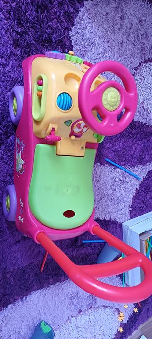 Masinuta fara pedale roz