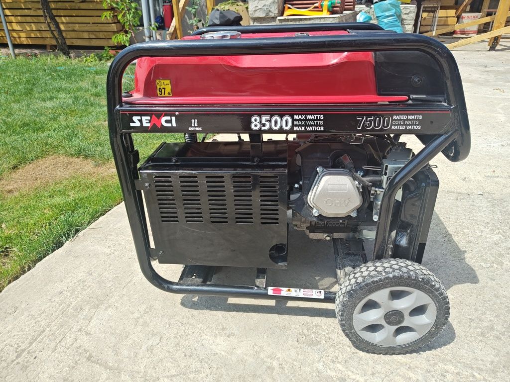 Бензинов генератор 8.5kW с АТС табло